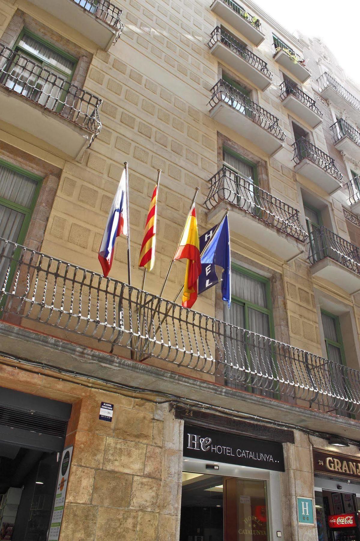 Catalunya Hotel Barcelona Exterior foto